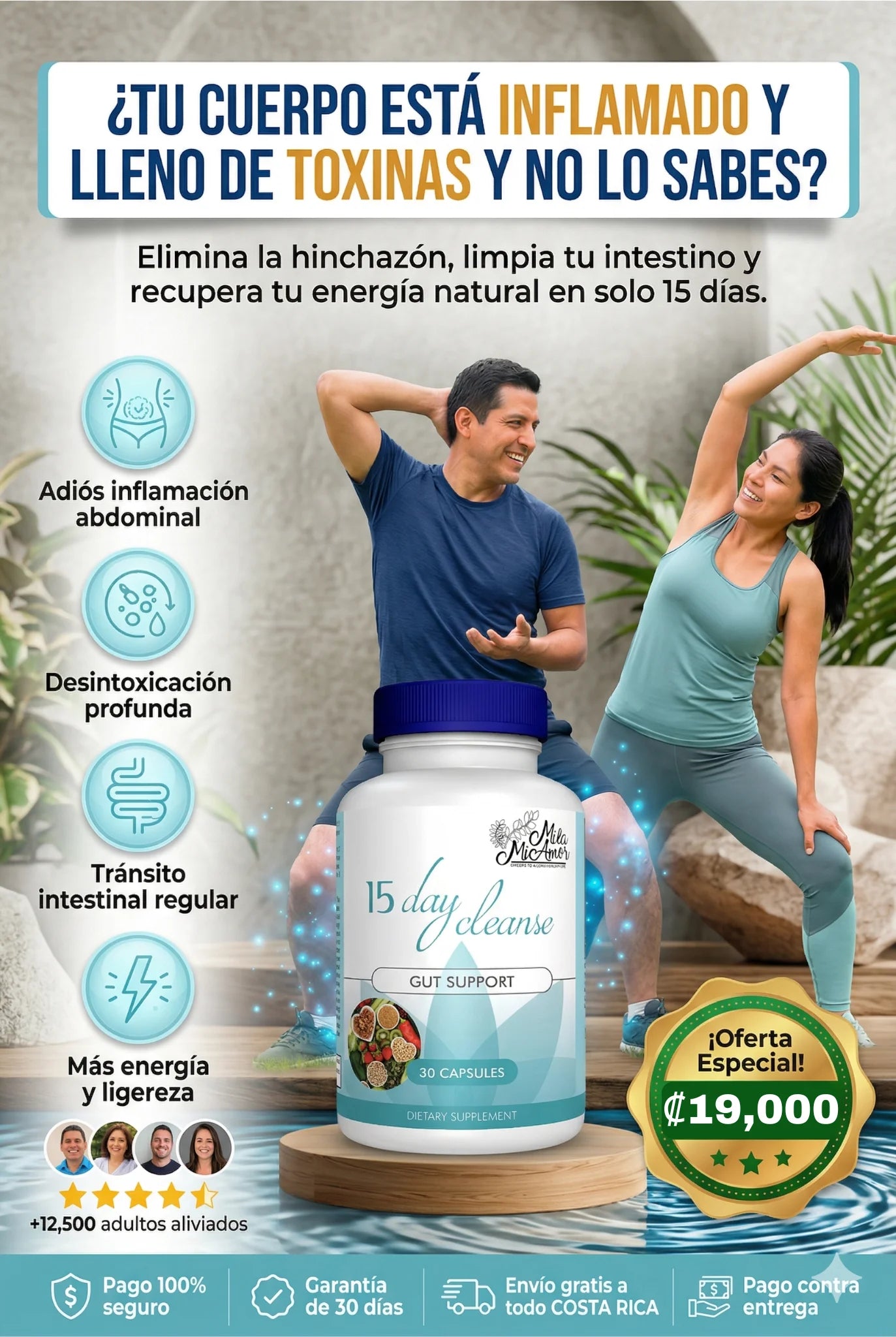 15 DAY CLEANSE – Limpieza Natural de Intestino y Colon