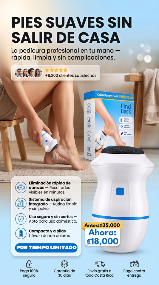 Removedor de Callos Portátil
